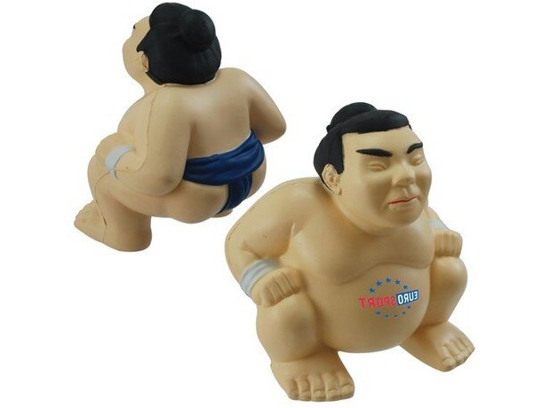 Antiestrés modelo luchador de sumo personalizado