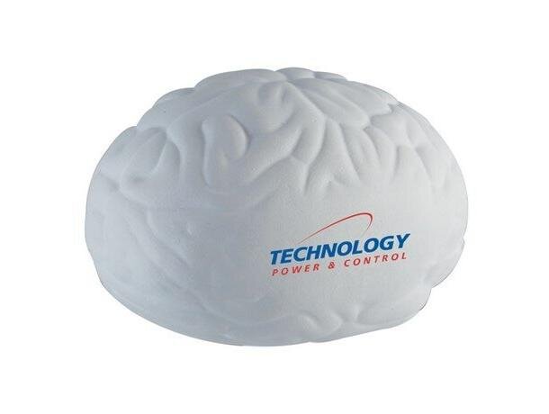 Antiestrés con forma de cerebro largo personalizado