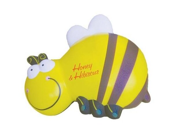 Antiestrés con forma de abeja personalizado