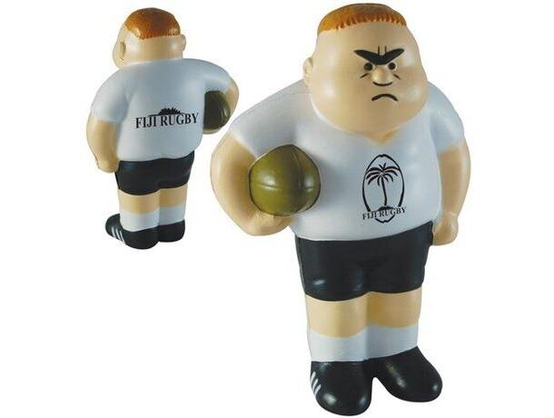 Antiestrés modelo de jugador de rugby personalizado