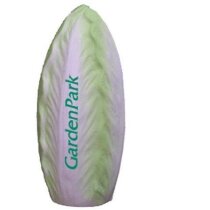 Muñecos antiestrés con forma de lechuga promueven vida saludable