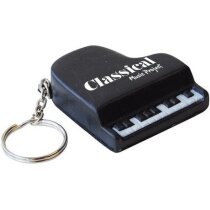 Antiestrés piano con llavero personalizado Antiestrés piano con llavero personalizado