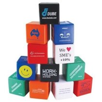 Cubo antiestrés de colores personalizado Cubo antiestrés de colores personalizado