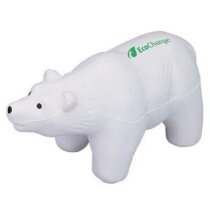 Antiestrés con forma de oso polar personalizado