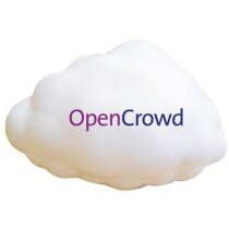 Antiestrés en forma de nube personalizado Antiestrés en forma de nube personalizado