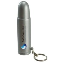Llavero antiestrés bala personalizado Llavero antiestrés bala personalizado