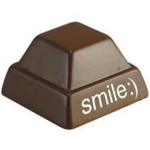 Antiestrés forma de onza de chocolate