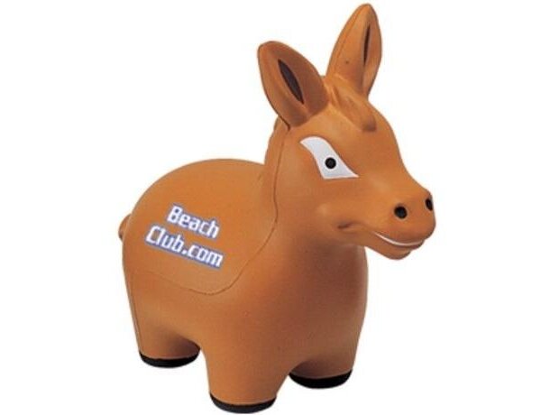 Antiestrés con forma de burro personalizado