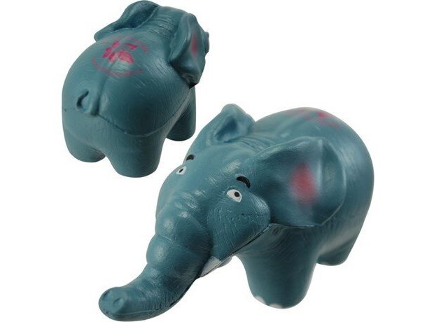 Antiestrés con forma de elefante personalizado