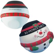 Antiestrés muñeco de nieve personalizada Antiestrés muñeco de nieve personalizada