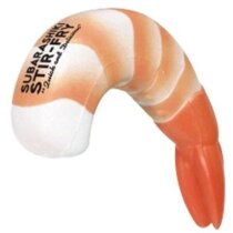 Muñecos antiestrés con forma de gamba para aliviar el estrés