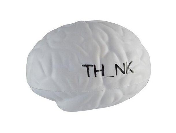 Antiestrés con forma de cerebro pequeño personalizado