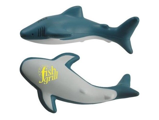 Antiestrés con forma de tiburón personalizado