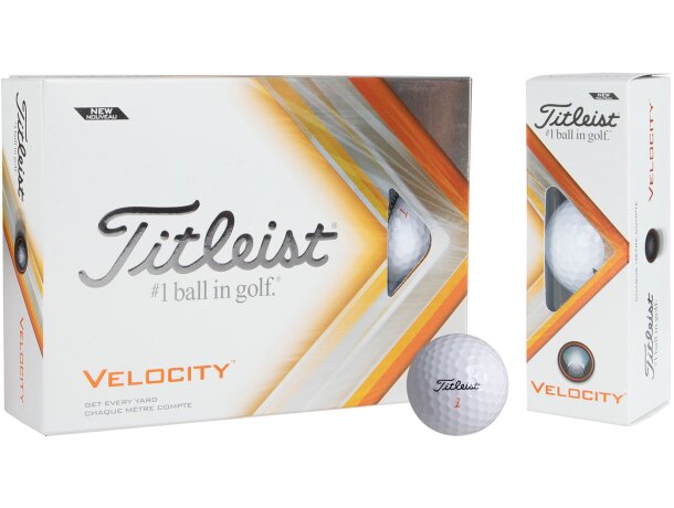 Pelotas de golf resistentes titleist personalizadas