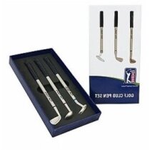 Estuche con bolígrafos en forma de golf personalizado Estuche con bolígrafos en forma de golf personalizado
