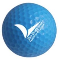 Pelotas de golf doradas o plata personalizada