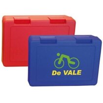 Caja para almuerzo con tapa abatible Caja para almuerzo con tapa abatible