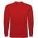 Camiseta manga larga de niño Pointer de Valento 165 gr personalizada roja