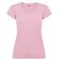 Camiseta de mujer cuello V Roly rosa