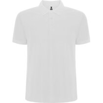 Polos con logo Roly Pegaso Premium bordado en piqué