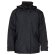 parka de hombre larga personalizada negra negro