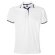 Polo unisex 100% algodón 220 gr personalizado blanco