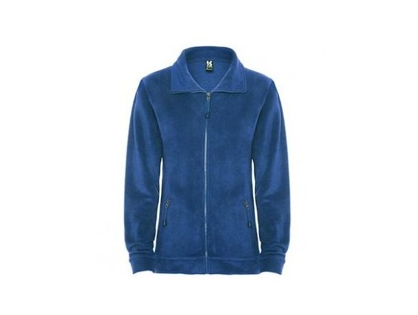Forro polar de mujer personalizado azul Forro polar de mujer personalizado azul