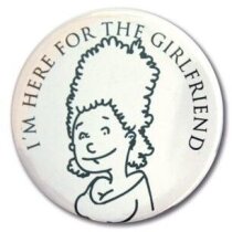 Chapa Thilogne 58 mm metálica con imperdible trasero