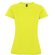 Camiseta Técnica Montecarlo de Roly para mujer 135 gr amarilla