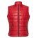 chaleco de hombre para el frio personalizado rojo