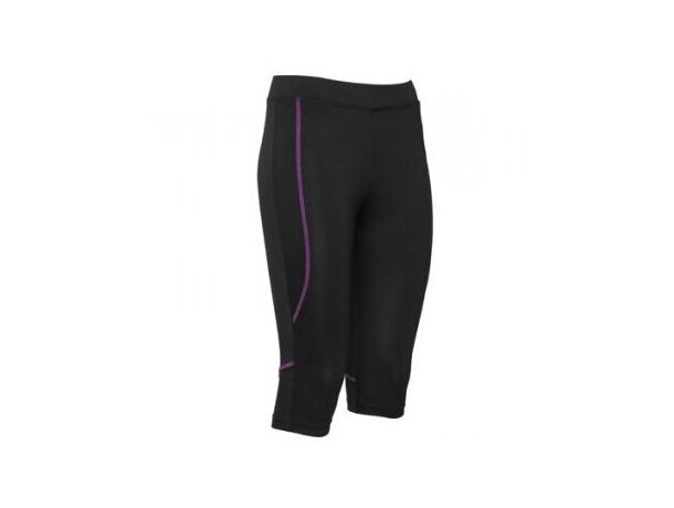 Mallas de mujer deportivas 205 gr personalizada lila Mallas de mujer deportivas 205 gr personalizada lila