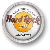 Pin redondo grande publicitarios metal cierre