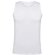 Camiseta unisex ajustada de hombre blanca