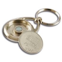 Llavero con moneda imantada personalizado Llavero con moneda imantada personalizado