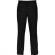Pantalón de deporte recto personalizado negro