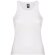 camiseta de mujer sin mangas ebtallada personalizada blanca blanco
