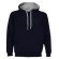 Sudadera de felpa en colores negra