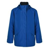Parka de hombre larga personalizada azul Parka de hombre larga personalizada azul