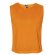 Peto deportivo en colores lisos naranja grabado