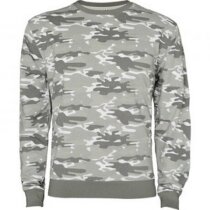 Sudadera camuflaje para hombre personalizada gris claro Sudadera camuflaje para hombre personalizada gris claro