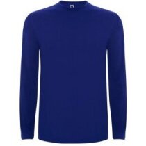 Camiseta manga larga unisex 150 gr personalizada azul