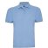 polo de manga corta tejido mixto pegaso de roly 180 gr personalizado azul claro