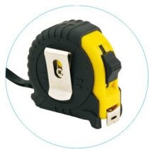 Flexómetro con freno de cinta de 5 metros personalizado Flexómetro con freno de cinta de 5 metros personalizado