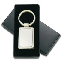 Llavero clásico de níquel pulido personalizado Llavero clásico de níquel pulido personalizado