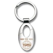 Llavero de níquel en acabado pulido personalizado Llavero de níquel en acabado pulido personalizado