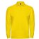 Polo de hombre con 3 botones amarillo grabado