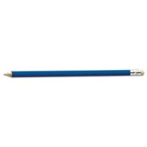 Lápiz de madera con goma en varios colores merchandising azul Lápiz de madera con goma en varios colores merchandising azul