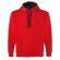 Sudadera de felpa en colores personalizada roja