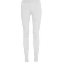 Mallas largas de mujer de poliester personalizada blanca