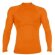 camiseta manga larga tecnica deportiva personalizada naranja